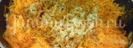 печеночный торт с зеленью и помидорами. Шаг 15