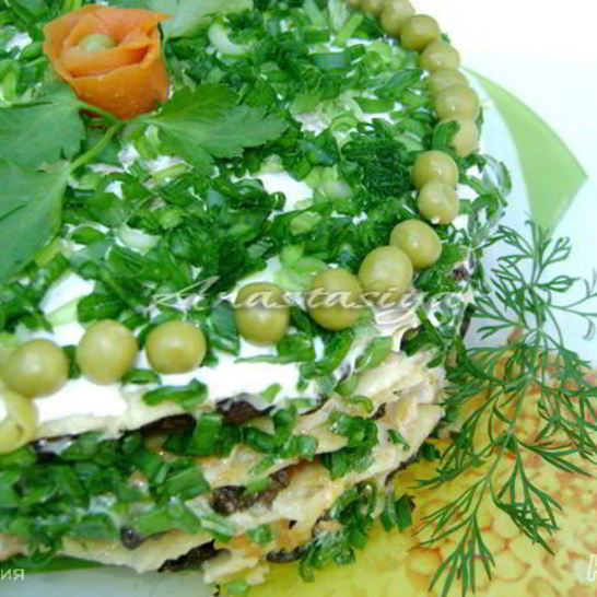 Рецепт печеночного торта весенняя палитра