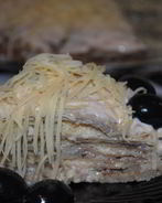 Печеночный тортик