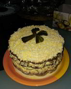 Печеный печеночный торт