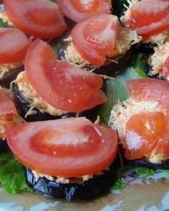 Пикантная овощная закуска с сыром