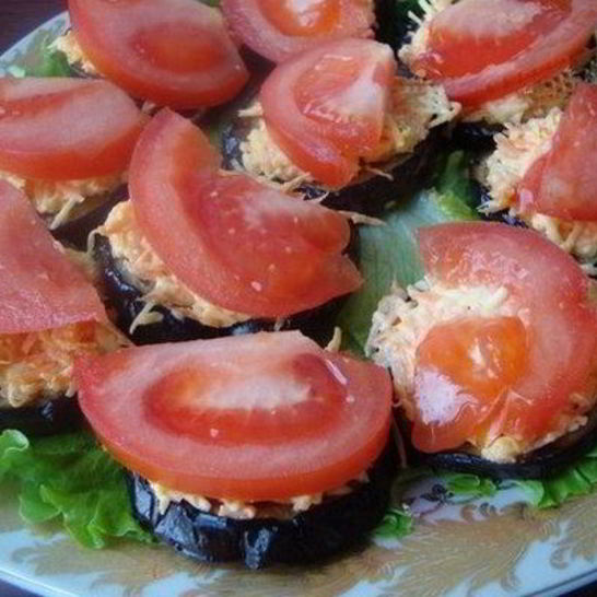 Рецепт пикантной овощной закуски с сыром