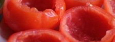 помидоры, фаршированные куриным филе и овощами. Шаг 6