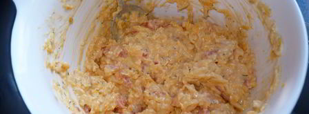 помидоры фаршированные сыром и чесноком. Шаг 3