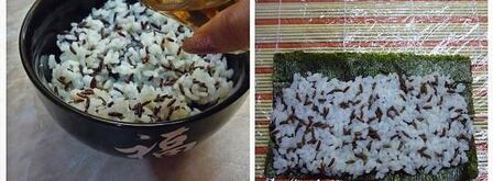 горячие роллы в темпуре. Шаг 3