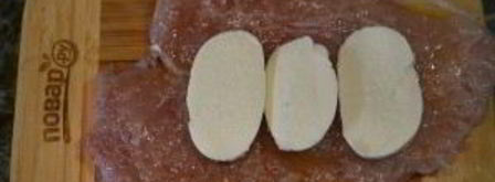 куриные роллы капрезе. Шаг 5