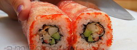 ролл калифорния. Шаг 13