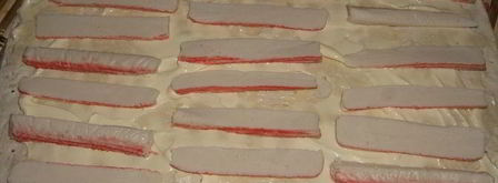 роллы из лаваша. Шаг 4