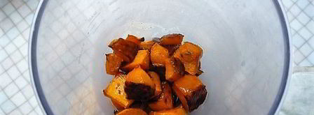 роллы из тыквы со шпинатом, копченостями и фисташковым майонезом. Шаг 7