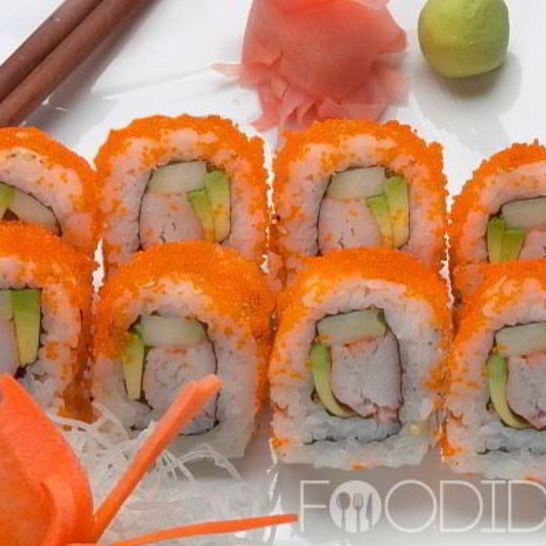 Рецепт роллов калифорния