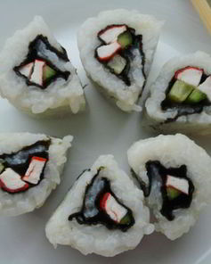 Роллы рисом наружу