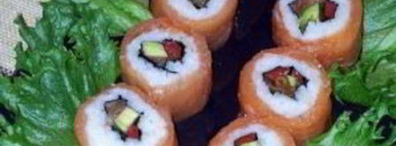 роллы с лососем. Шаг 6