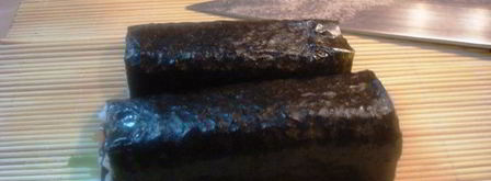 роллы с семгой и авокадо. Шаг 12