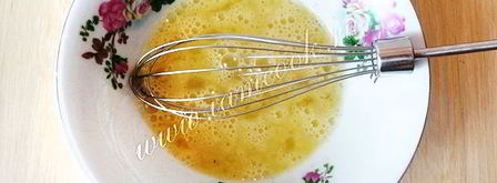 роллы с яичным блинчиком. Шаг 4