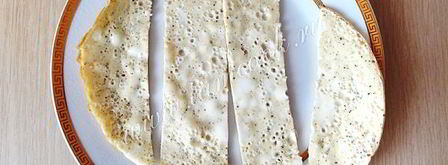 роллы с яичным блинчиком. Шаг 6