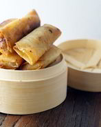 Спринг роллы с бананом