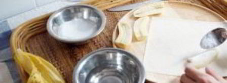 спринг роллы с бананом. Шаг 4