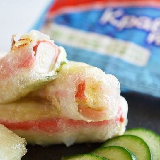 Рецепт спринга-роллов с крабовыми палочками