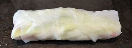 спринг-роллы с крабовыми палочками. Шаг 5