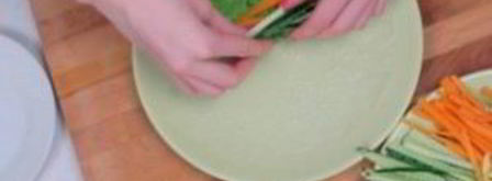 спринг-роллы с креветками. Шаг 4