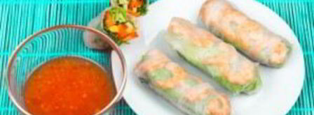 спринг-роллы с креветками. Шаг 5