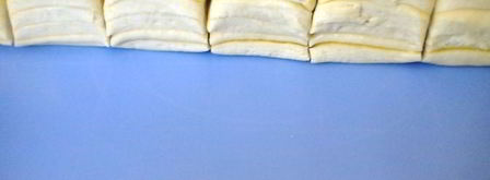 веера — американские масляные роллы. Шаг 11