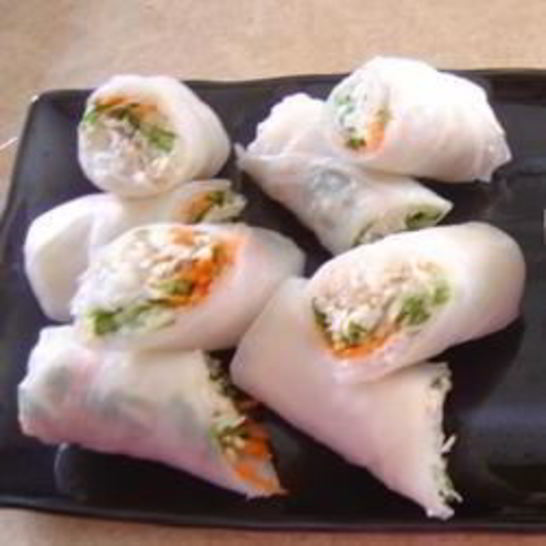 Рецепт вьетнамских рисовых роллов с креветками