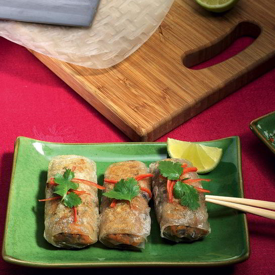 Рецепт вьетнамских роллов с мясом ягненка