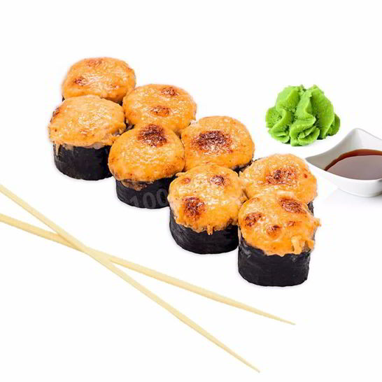 Рецепт запеченных роллов с угрем