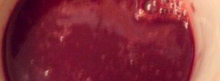 бисквитный рулет голубой бархат. Шаг 3