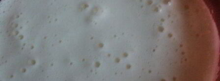 бисквитный рулет голубой бархат. Шаг 4