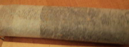 бисквитный рулет голубой бархат. Шаг 7