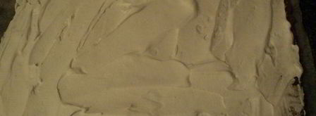 бисквитный рулет голубой бархат. Шаг 9