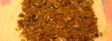 картофельный рулет с грибами. Шаг 6