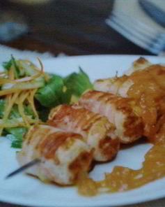 Куриные рулеты с сыром