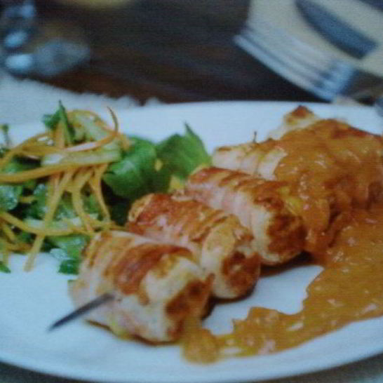 Рецепт куриных рулетов с сыром