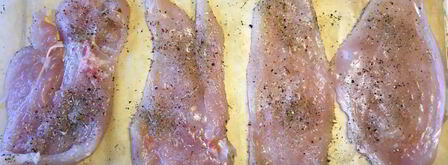 куриные рулеты с ветчиной и сыром. Шаг 3