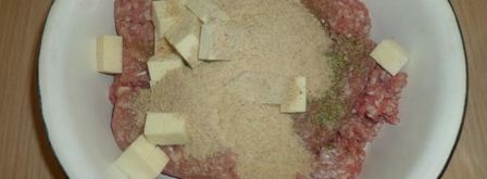 мясной рулет со спагетти. Шаг 3