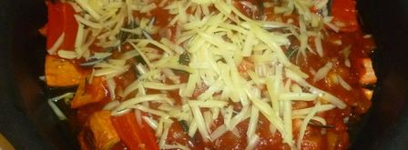 мясной рулет со спагетти. Шаг 5