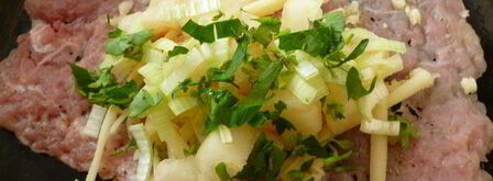 мясные рулетики пикантные. Шаг 6