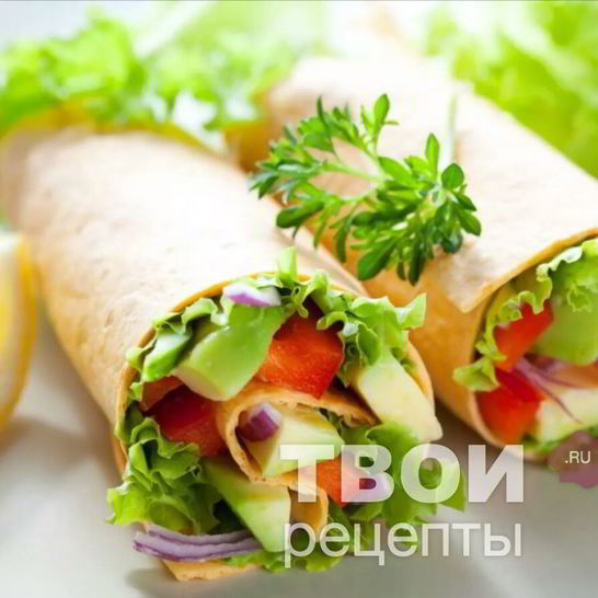 Рецепт овощного рулета