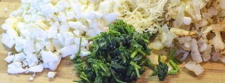 рулет из фарша с яйцом и сыром. Шаг 4