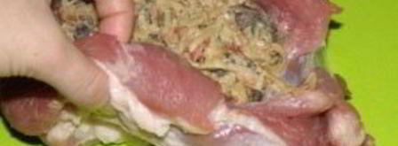 рулет из мяса в духовке. Шаг 7