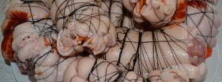 рулет из свиной шкурки. Шаг 11