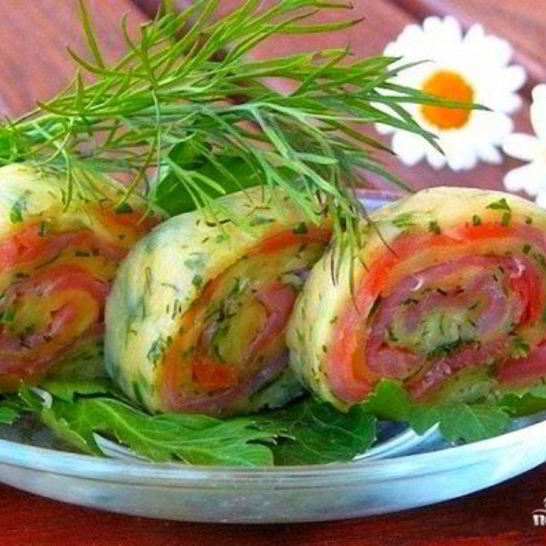 Рецепт рулета из сыра