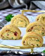 Рулетики из кабачка