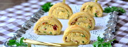 рулетики из кабачка. Шаг 10