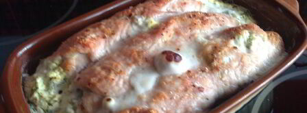 рулеты из индейки с творогом и зеленью. Шаг 7