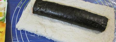 рыбный рулет с оливками. Шаг 10