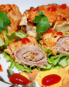 Свиные рулетики Пальчики оближешь